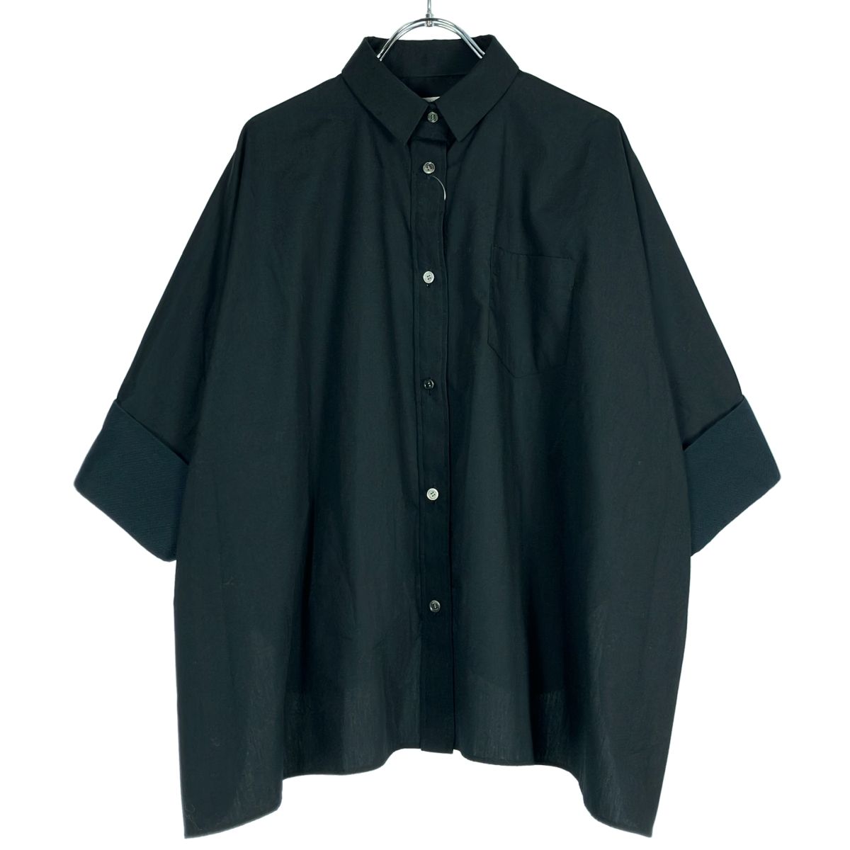 トップス sacai Poplin Back Drape Shirt sacai Poplin Back Drape Shirt