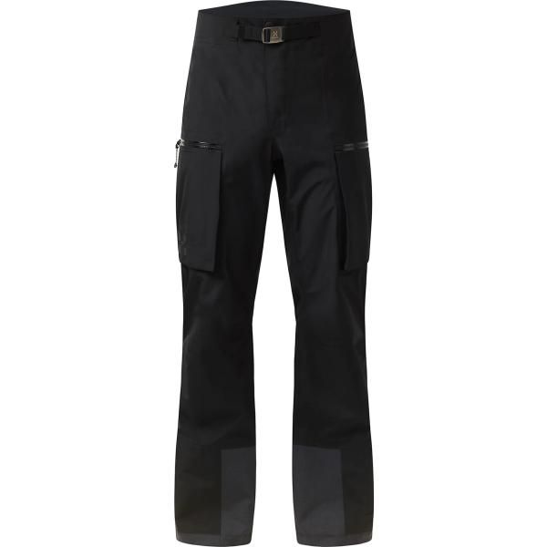 特典付き HAGLOFS Vassi GTX II パンツ メンズ ゴアテックス パンツ スキー スノーボード 登山 アウトドア True Black