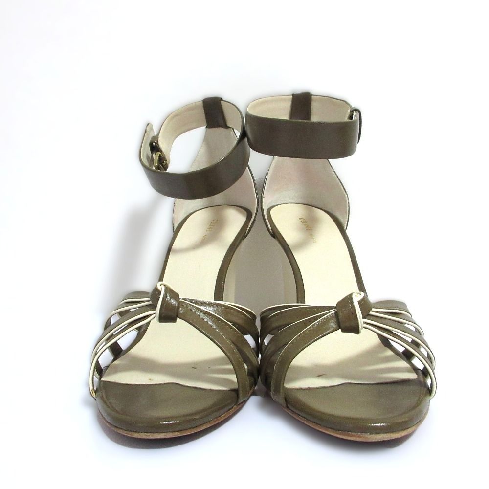 美品 CELINE セリーヌ フィービー期 Knot Wedge 85 アンクル