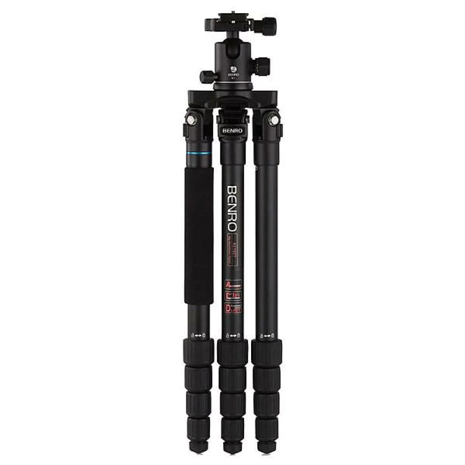 Benro ベンロー アルミ 5段 三脚 A2192TB1 Travel Flat トラベル Benro ベンロー アルミ 5段 三脚 A2192TB1 Travel Flat トラベル
