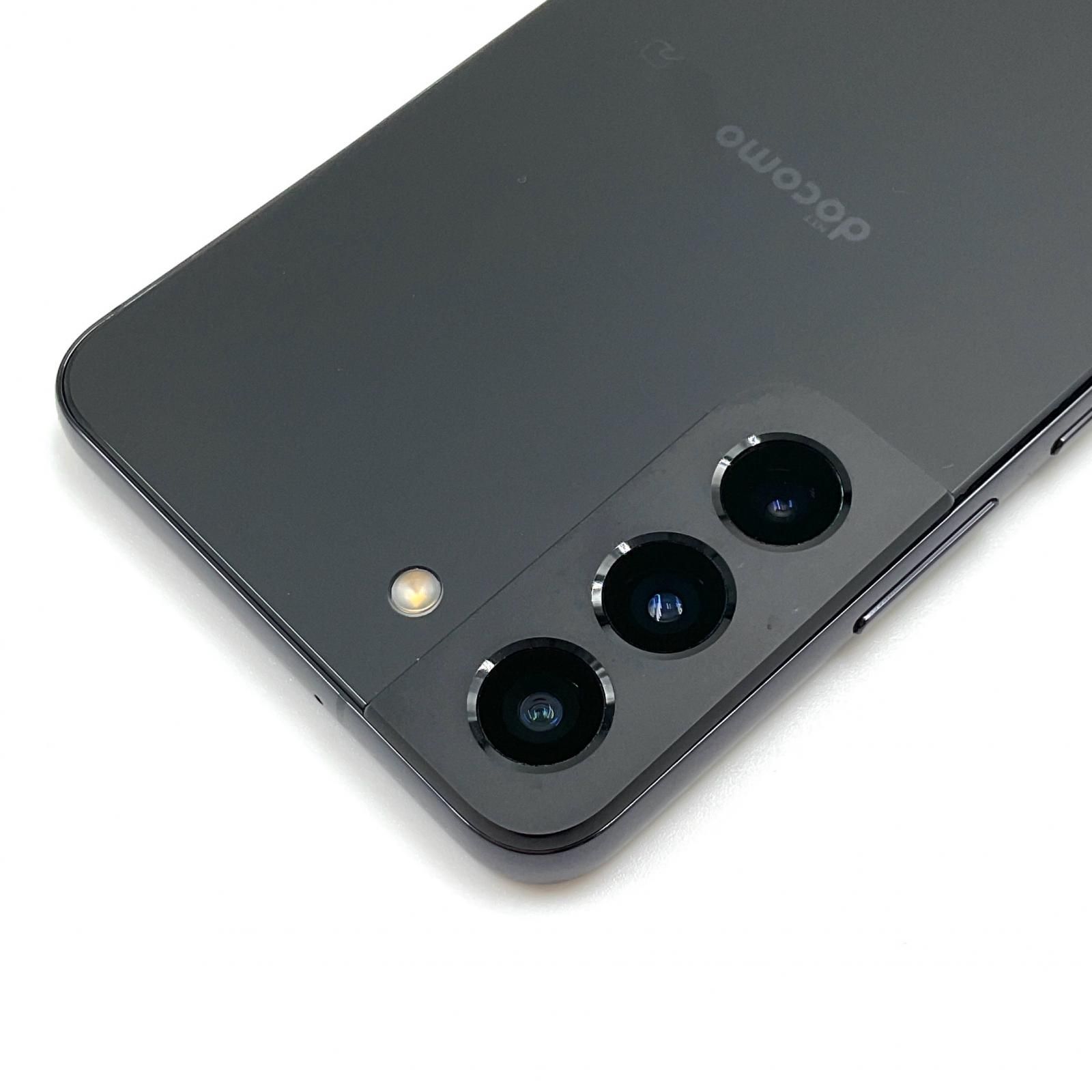 SAMSUNG Galaxy S22 256GB ファントムブラック docomo SC-51C【難有 