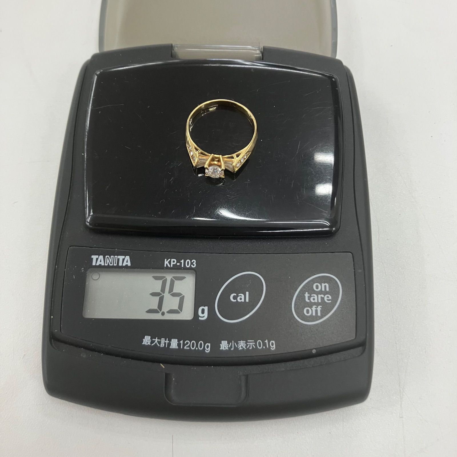ダイヤモンドリング K18