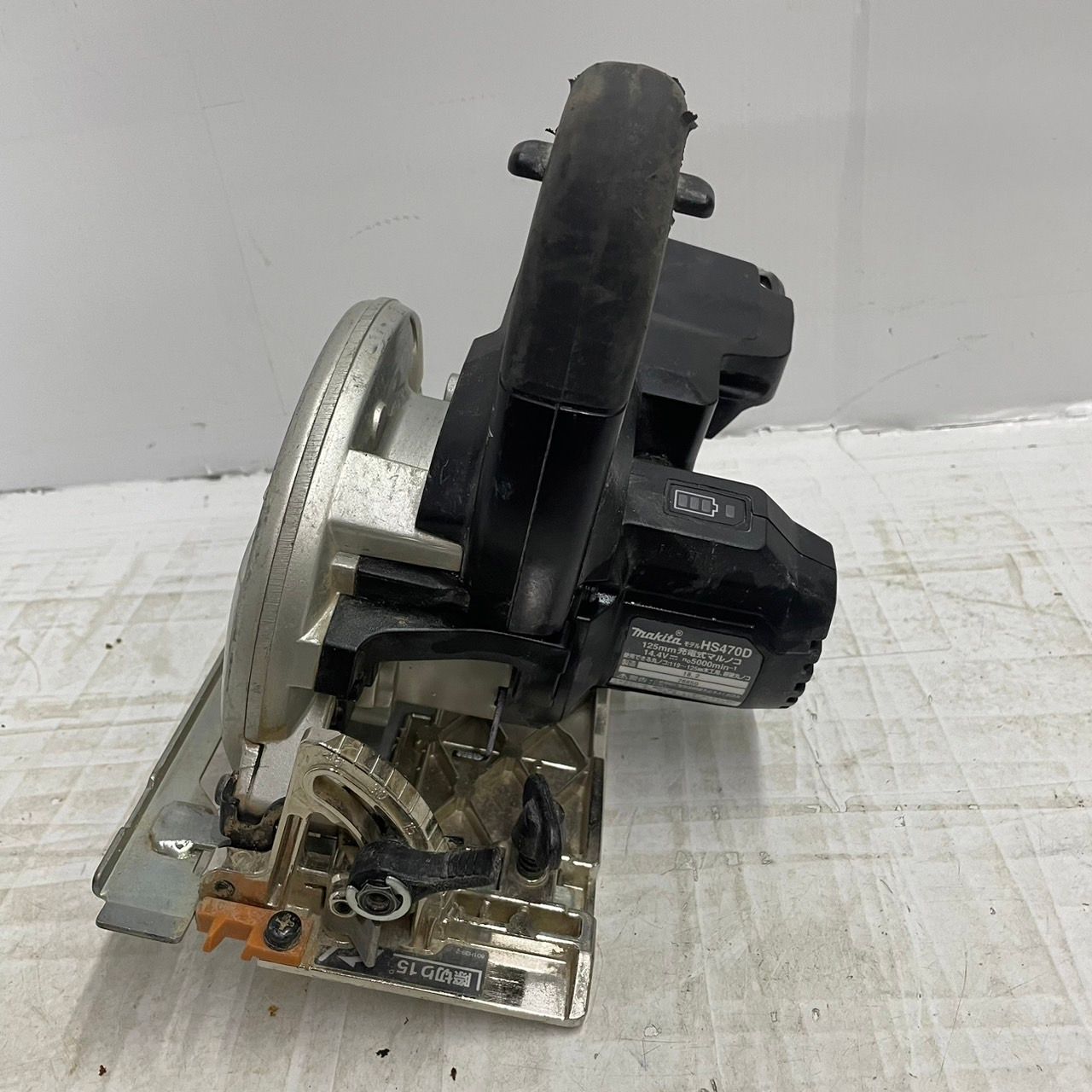 h9053 マキタ 125mm 充電式マルノコ HS470D 本体のみ HRDEVELOPMENT_JP