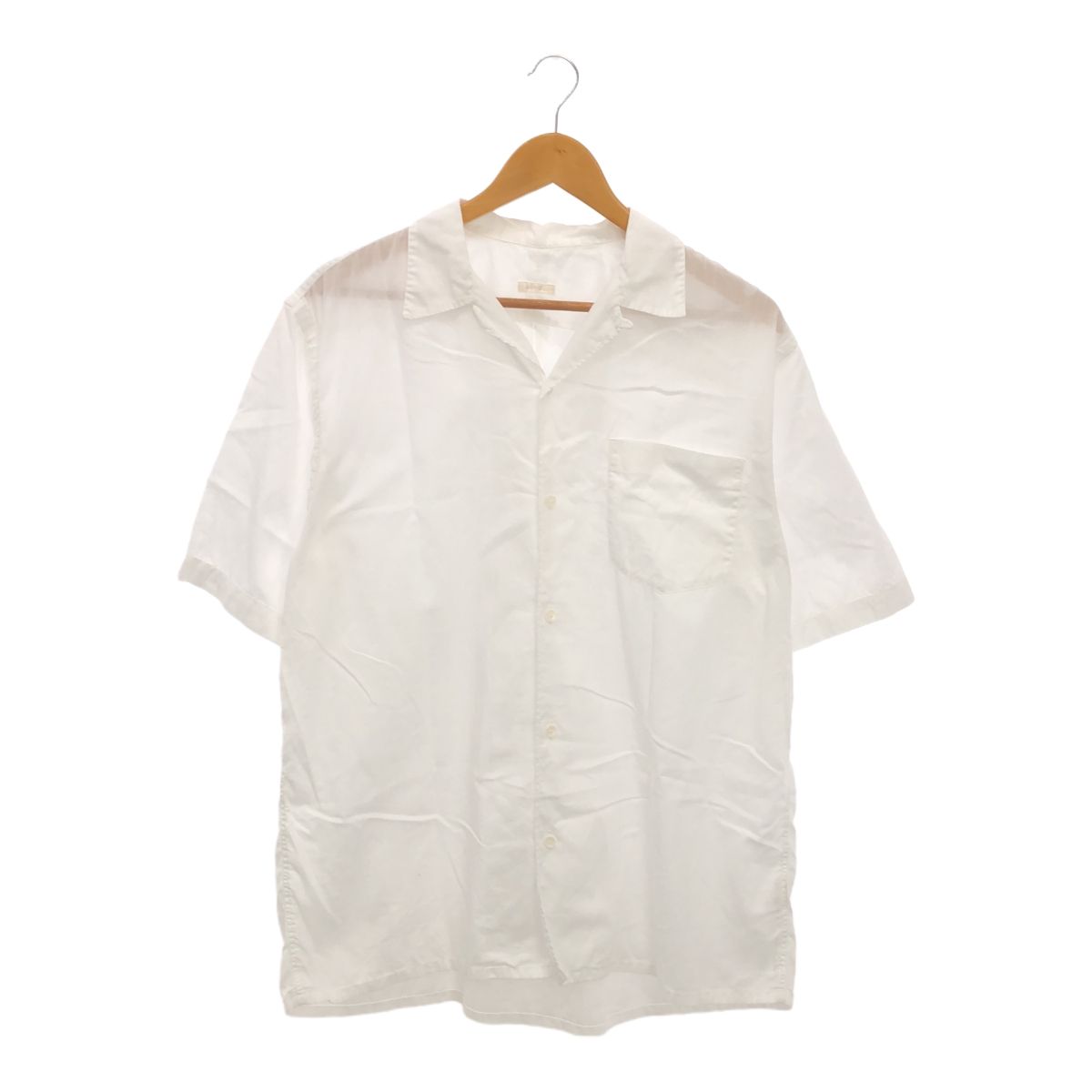 COMOLI コモリ 20/SS R01-02011 ベタシャンオープンカラーシャツ 