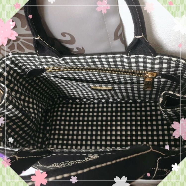 ♡値下げ可能♡美品♡カナパ♡Sサイズ♡黒ギンガムチェック♡ - メルカリ