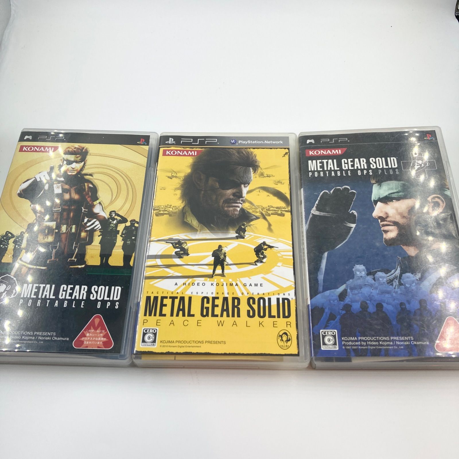 PSP METAL GEAR SOLID 3作品セット 【995】 - メルカリ