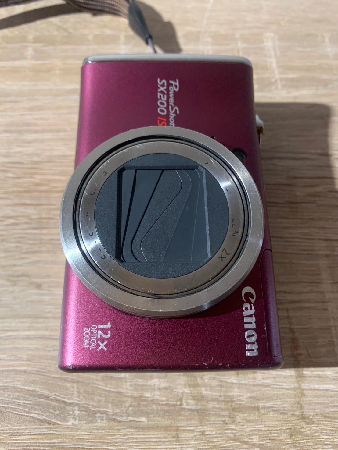 6148 Canon PowerShot SX200 IS バイオレット 動作確認済み デジカメ