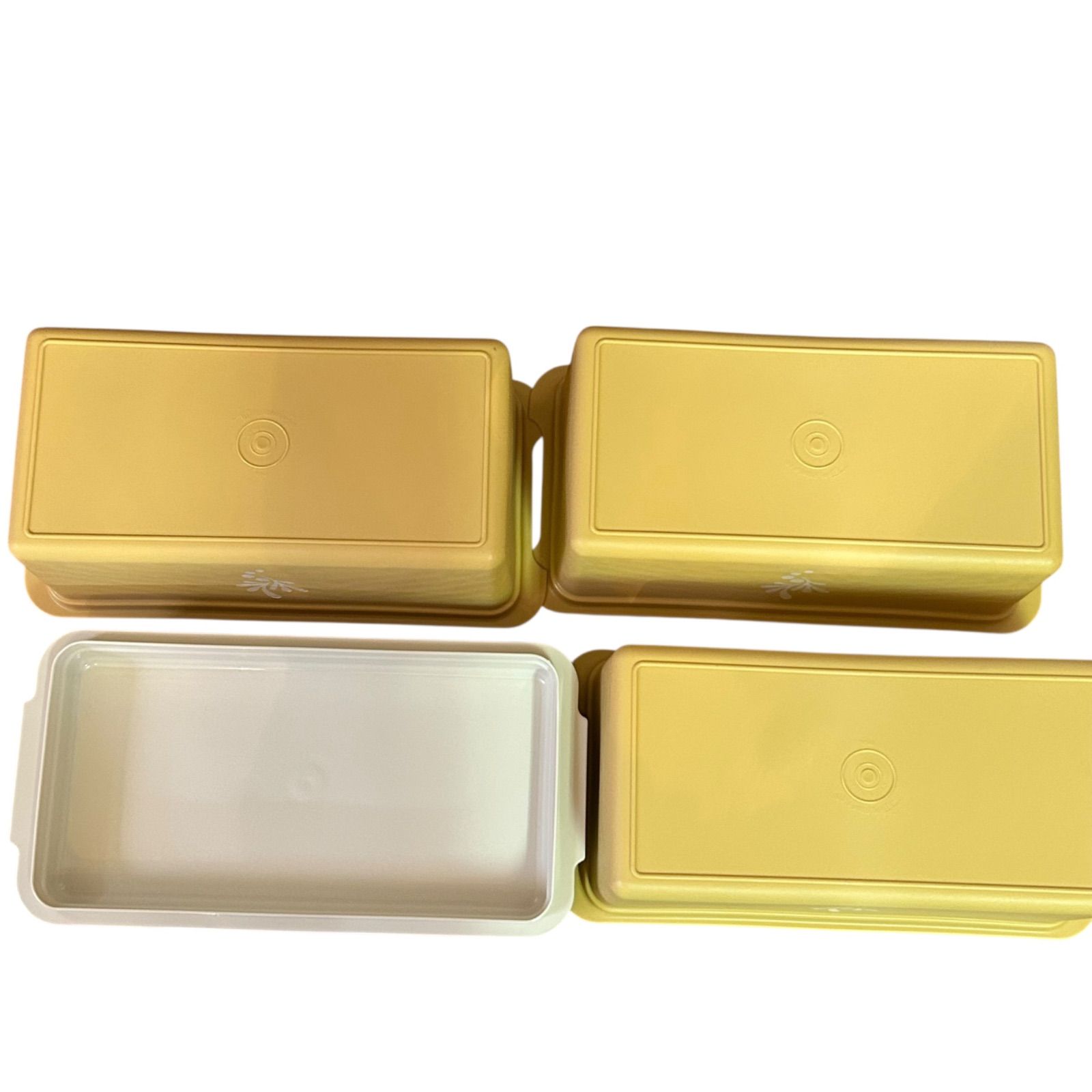 Tupperware タッパーウェア容器 フローラルデザイン 5つセット - メルカリ