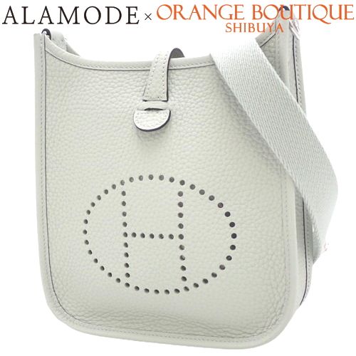 極美品 HERMES エルメス エヴリンPM ゴールド シルバー金具 W刻印