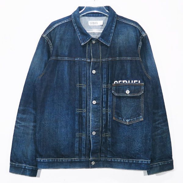 sequel fragment design デニムジャケット Lサイズ 中古・古着通販】SEQUEL (シークエル) FRAGMENT DESIGN