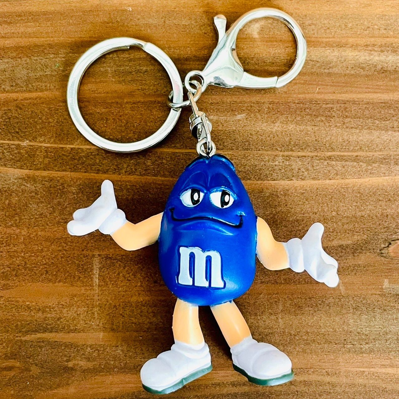 m&m's ブルー① ⭐︎希少　レア⭐︎ ☆SALE☆【数量限定】新品 🇺🇸 M&M'sキーリング【BLUE