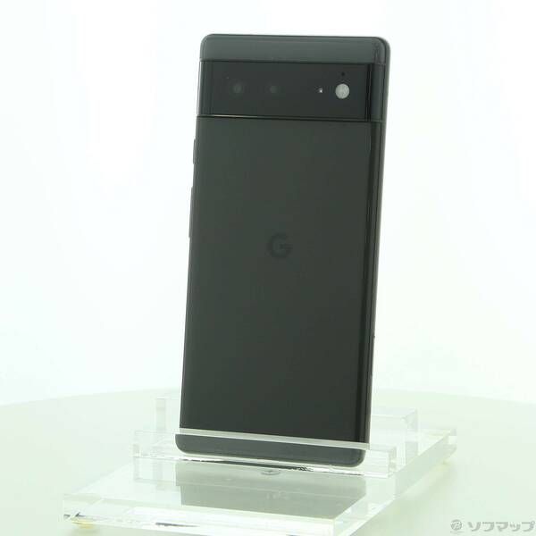 Google Pixel6 128GB ブラック 背面、画面左下割れ】Google Pixel 6