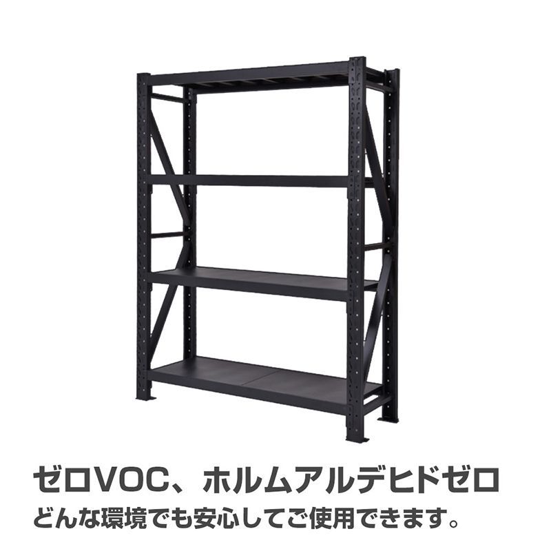 業務用スチール棚 倉庫ラック 幅200×奥行60×高さ200cm 荷重200kg 関東