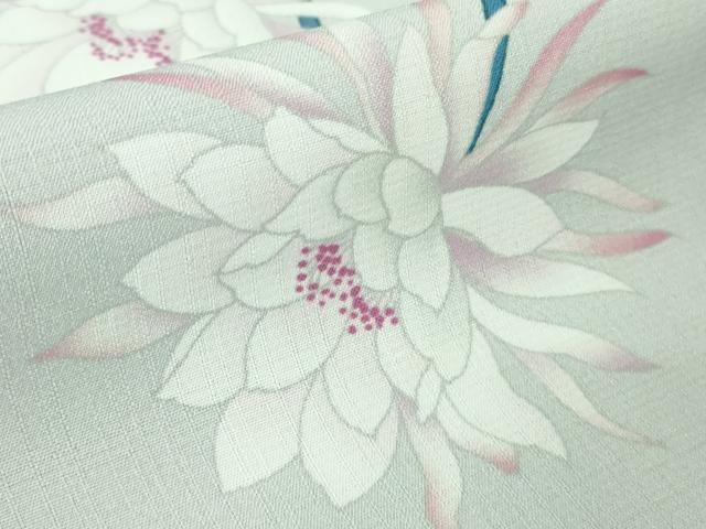 平和屋着物□極上 夏物 撫松庵 セオアルファ 訪問着 月下美人 月