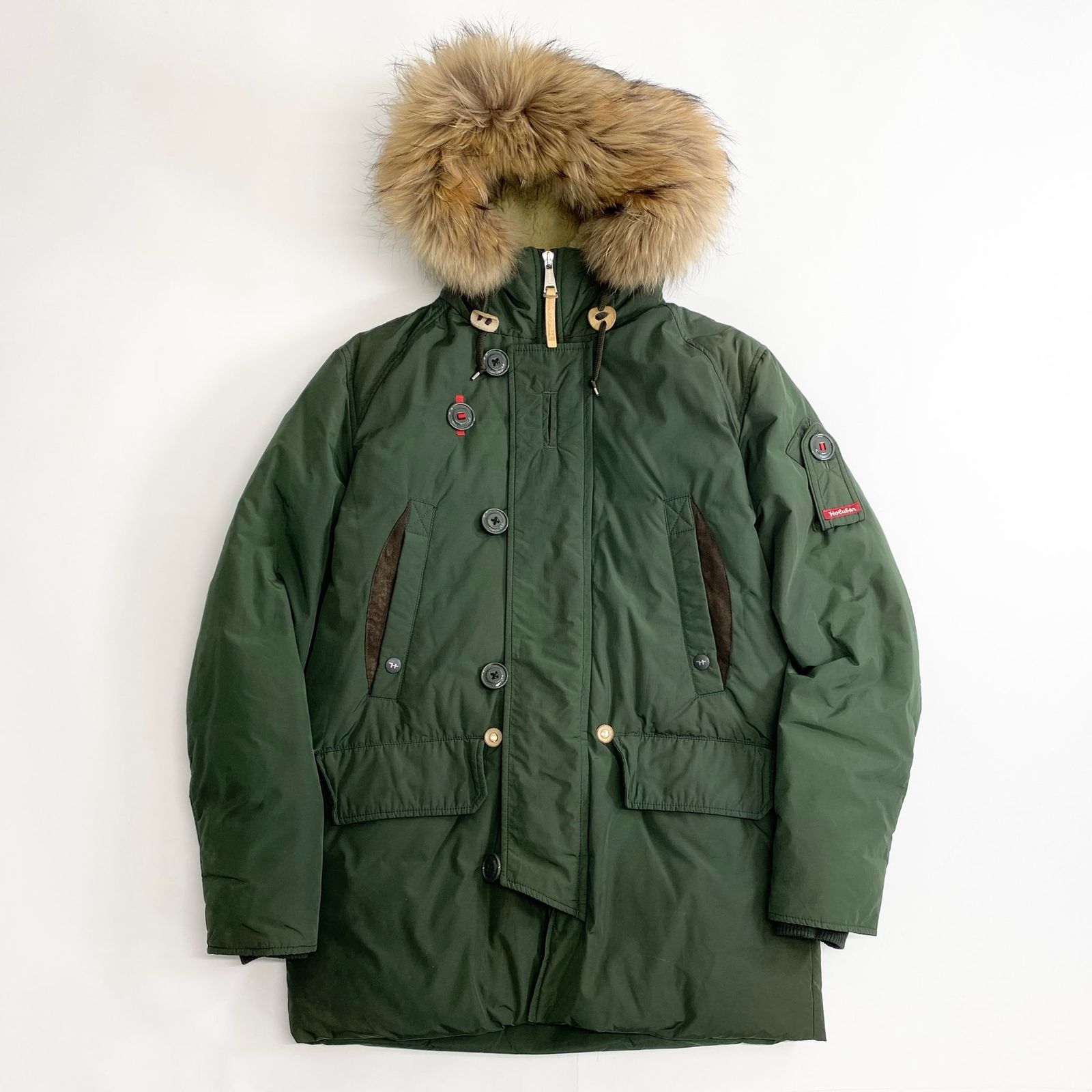 70k11 Holubar ホルバー Seven Parka ダウンジャケット 3 グリーン 