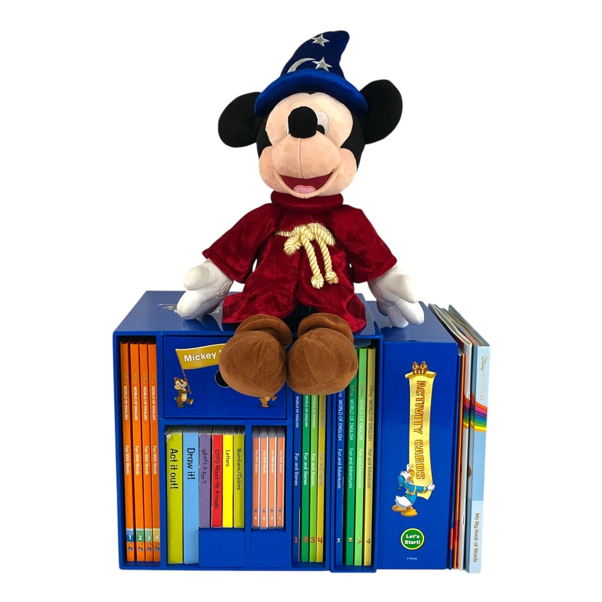 DWE ディズニーワールドオブイングリッシュ 英語 教材 中古