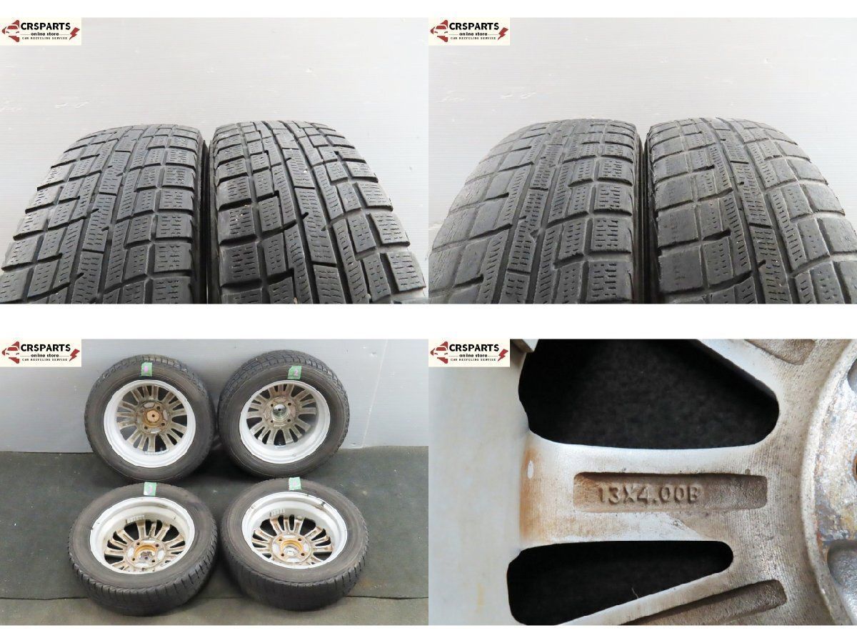 SPORT VENAD 13インチ 4J 43 4H 100PCD ホイール 4本 オンロード おまけタイヤ付 No 13678 FFCRYSTALESIA_COM