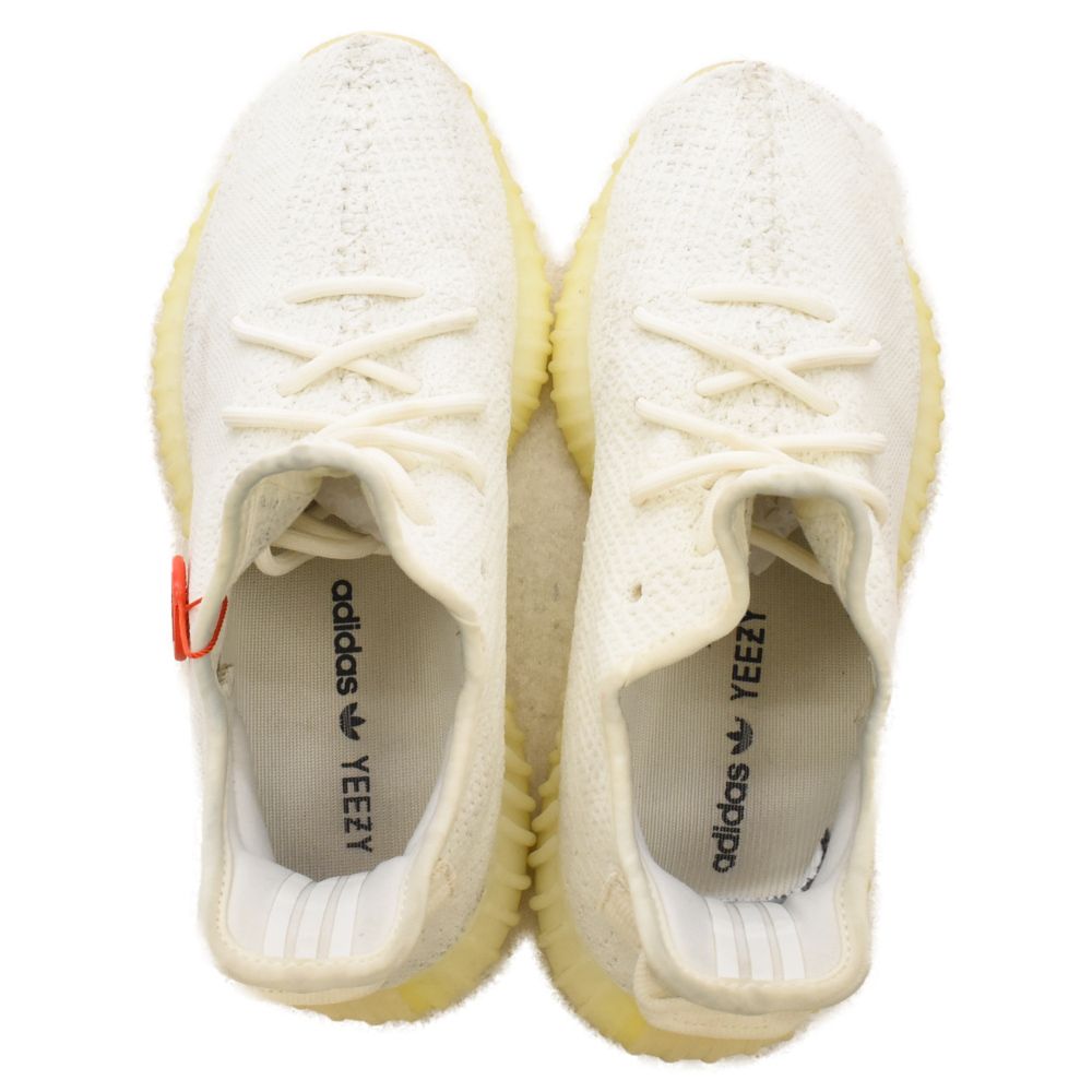 adidas (アディダス) YEEZY BOOST 350V2 CREAM WHITE CP9366 イージーブースト350 V2  ローカットスニーカー ホワイト US8/26cm - メルカリ