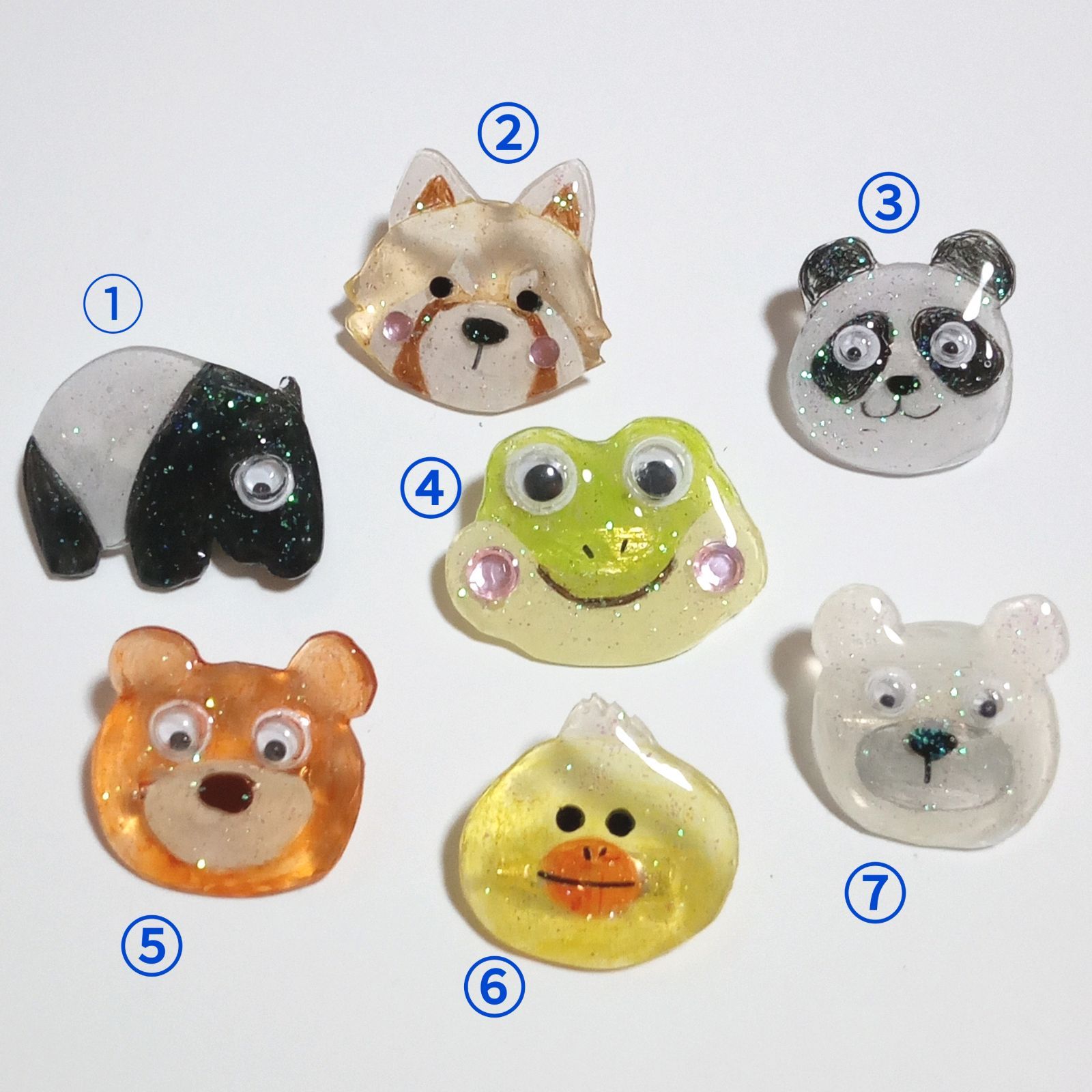 メルカリshops 動物さんたち大集合だワイワイブローチ メルカリshops 動物さんたち大集合だワイワイブローチ