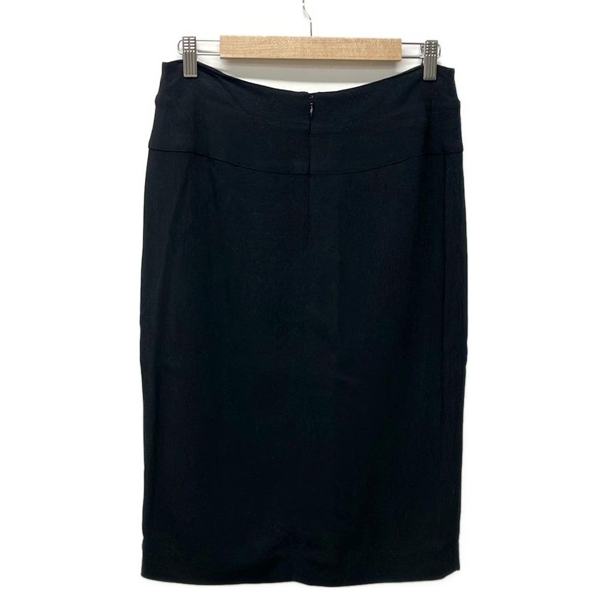 BURBERRY LONDON ENGLAND バーバリーロンドンイングランド スカート サイズUK8 M レディース - 黒 ひざ丈