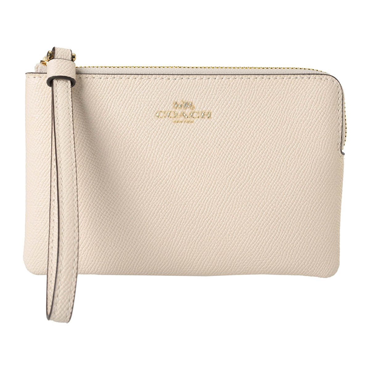 【売り切り御免！】 ジップ ポーチ COACH コーチ 新品 リストレット メルカリ - チョーク バッグ