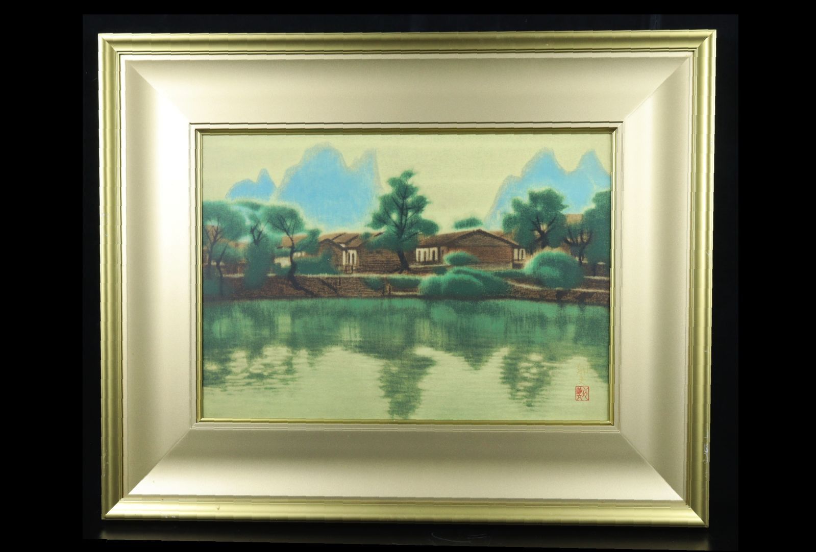 激安超安値 5642【極美品】XLVI/CCドラクロワ「ムーランルージュを後に」25 版画