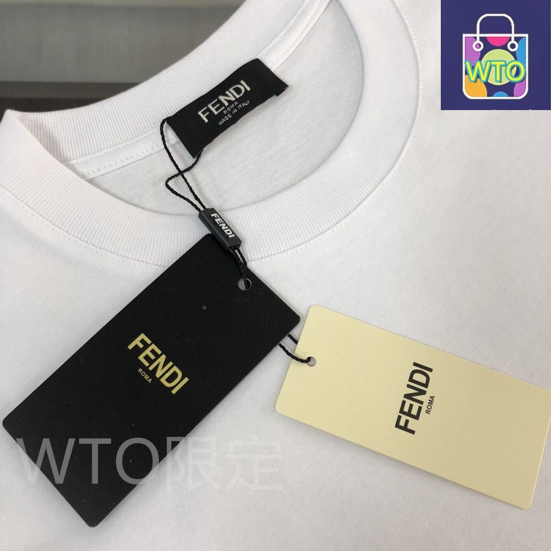 本日限定特価】FENDI 春夏 カートゥーンプリントTシャツ [本日