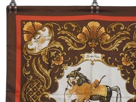 HERMES エルメス スカーフ カレ90 - マルチカラー シルク100