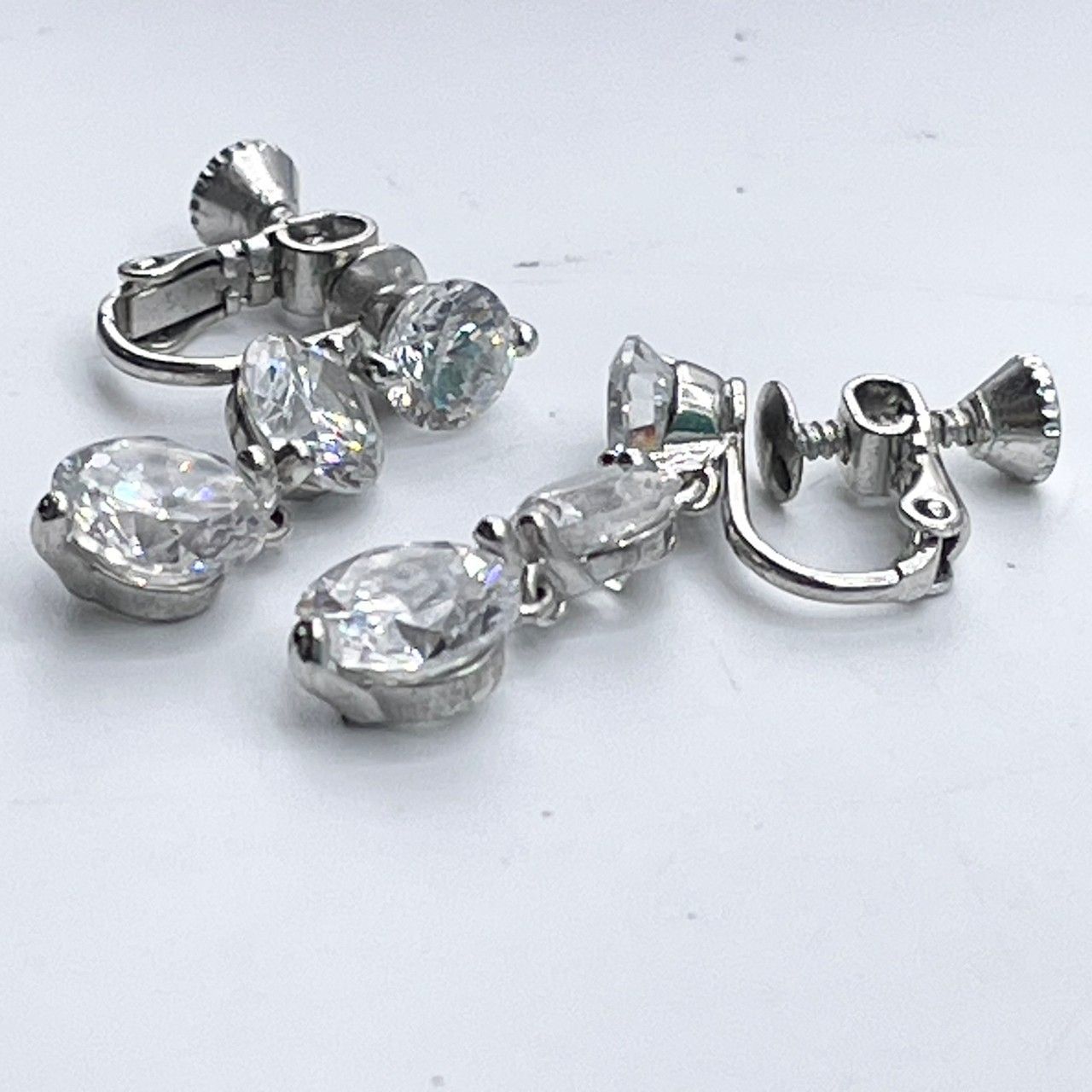 SWAROVSKI スワロフスキー ドロップ イヤリング & リング セット