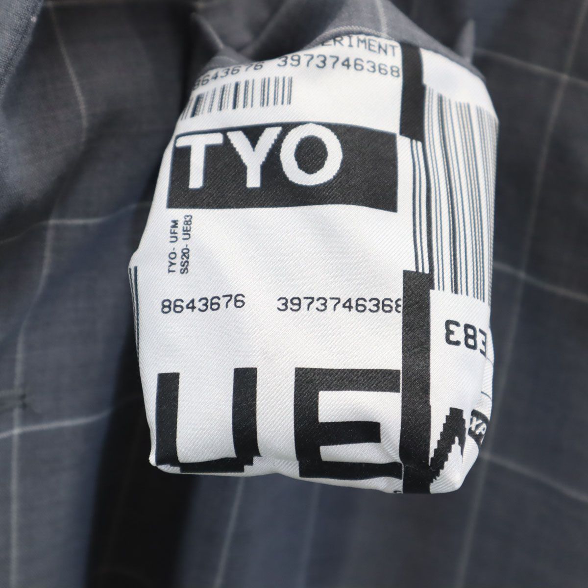 未使用 uniform experiment ユニフォームエクスペリメント 20SS 