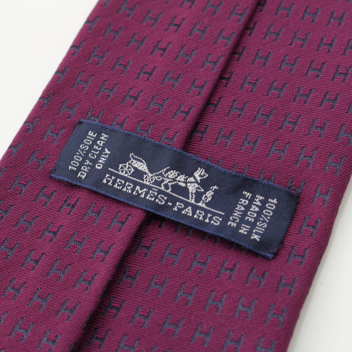 エルメス シルク H総柄 ネクタイ 3点セット まとめ 605983