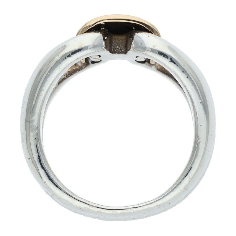 エルメス ヒストリー K18YGシルバーコンビリング メンズ 12号 - メルカリ