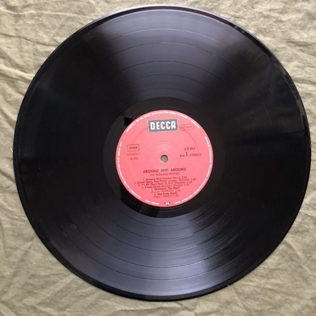 傷なし美盤 良ジャケ 激レア 1982年 ドイツ盤 Rolling Stones LP