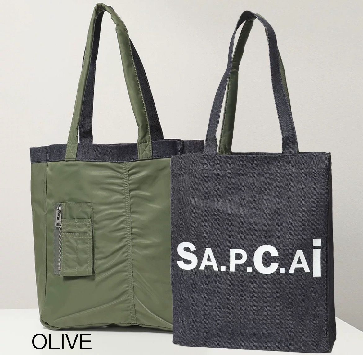 新品】sacai APC トートバッグ サカイ エーピーシー S - メルカリ