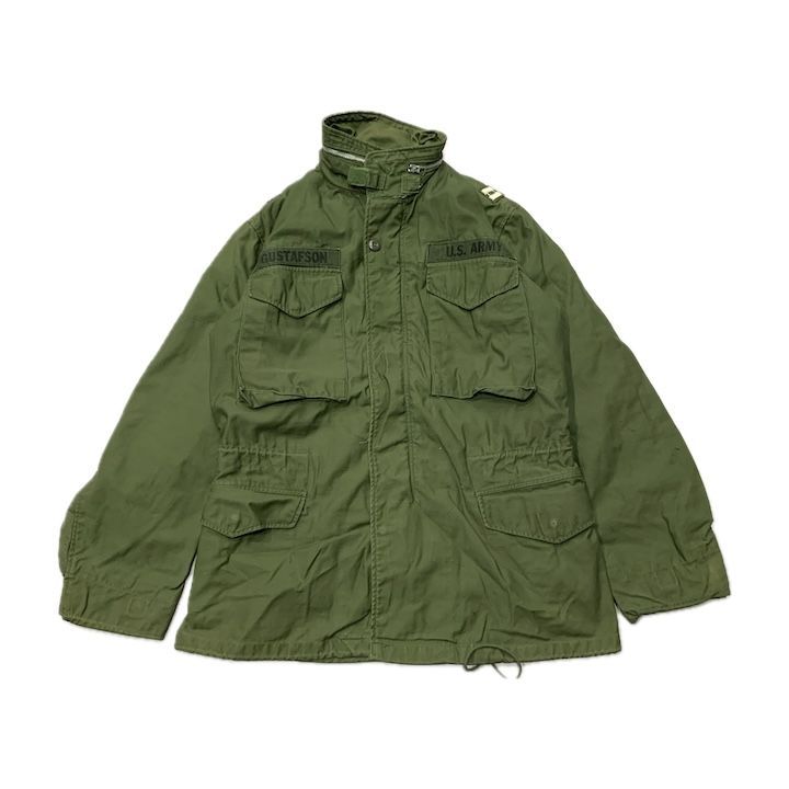 アメリカ軍 M65 ライナージャケット 3ボタン アメリカ軍 OD M-65