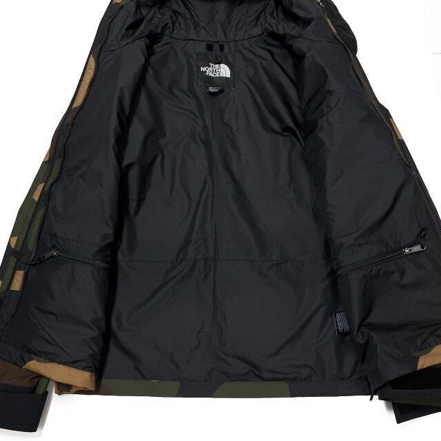 ノースフェイス マウンテンジャケット US限定(XL)黒 迷彩 180915 ノースフェイス マウンテンジャケット US限定 黒 迷彩 180915