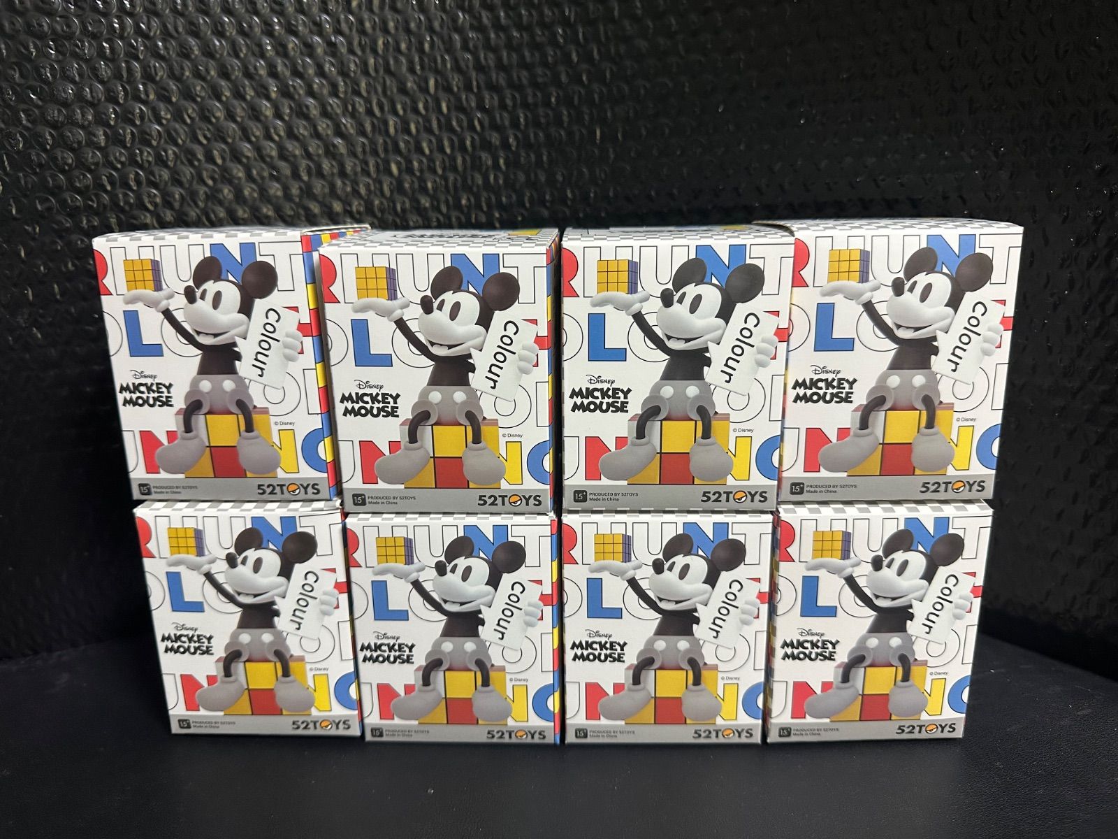 52TOYS BLINDBOX ミッキー カラーハンティング 8個セット