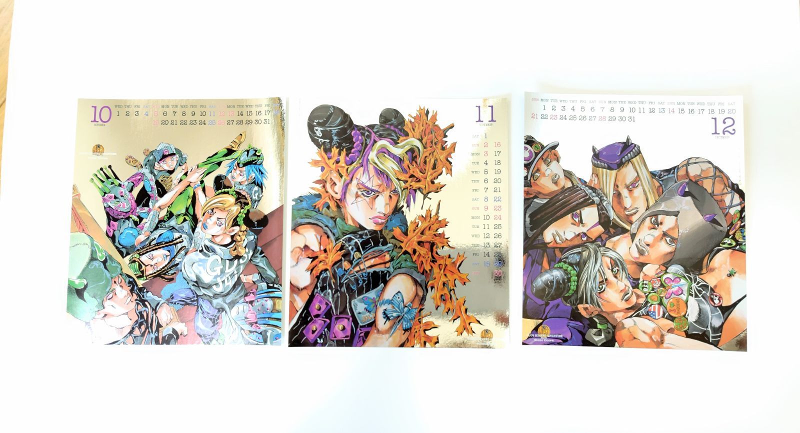 ジョジョの奇妙な冒険 2003年 6部 ストーンオーシャン 卓上カレンダー ジョジョの奇妙な冒険 2003年 6部 ストーンオーシャン 卓上