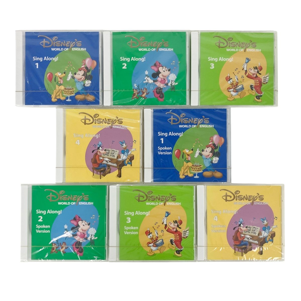 ディズニー　英語教材　DVD CD DWE 英語 システム 教材 DVD 2018年頃 シングアロング