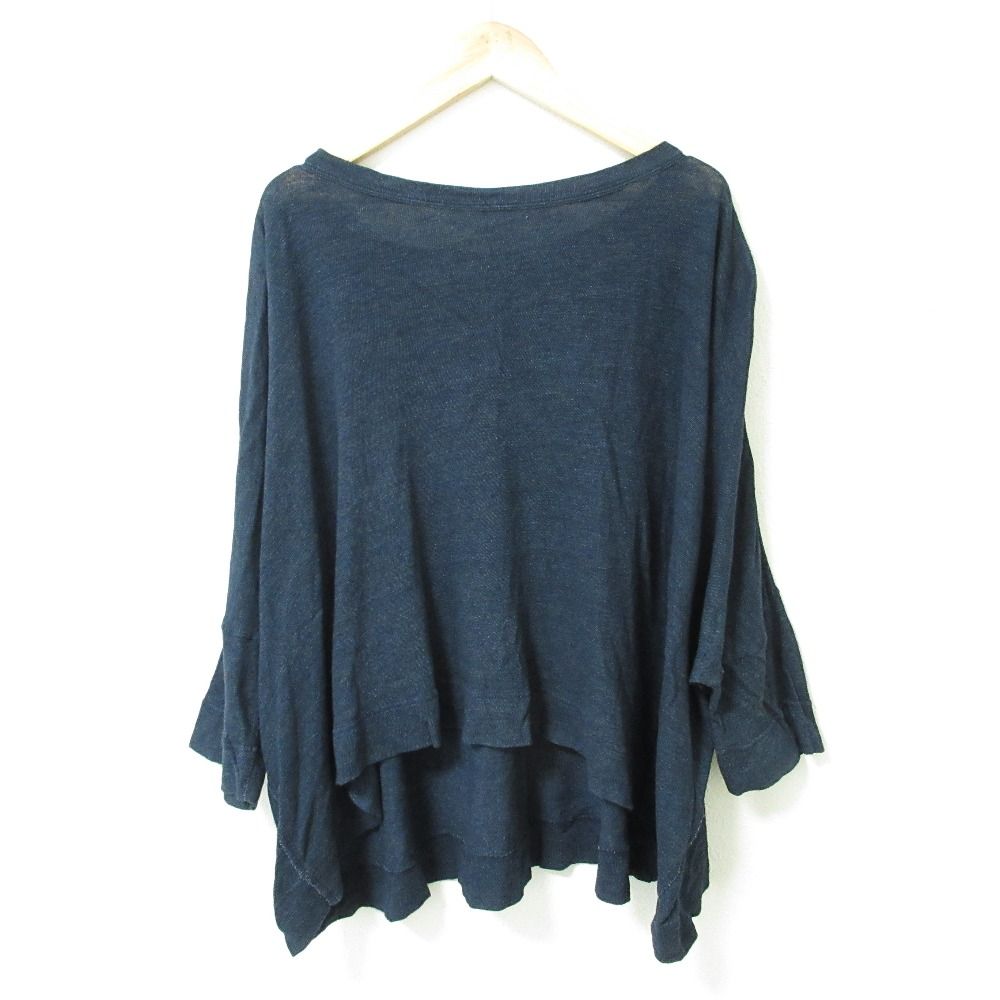 45rpm 素敵なインディゴ刺繍チュニック 45rpm 45r インディゴ 藍染