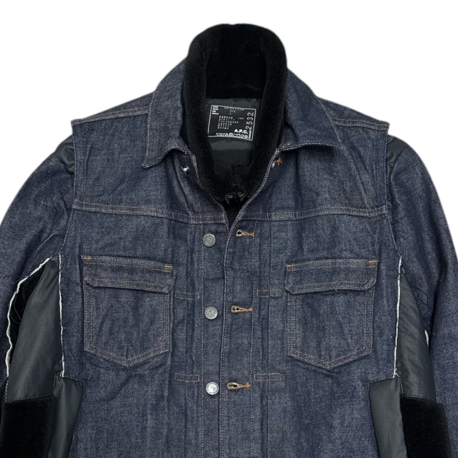 sacai x A.P.C Denim Docking Boa Jacket - メルカリ
