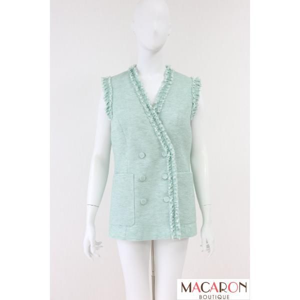 Rene フリルブレードダブルボタンジレ 5513067 商品 ルネ