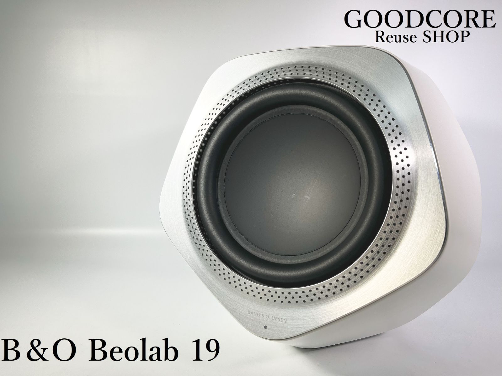 BANG＆OLUFSEN バング オルフセン B＆O Beolab 19 White ウーファー オーディオ機器