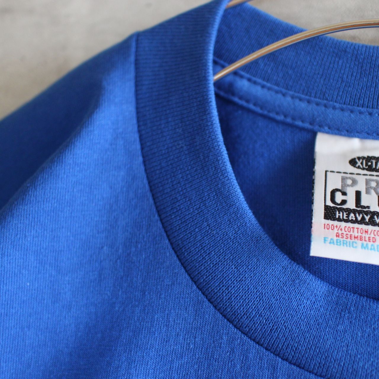 【LA直輸入】PRO CLUB "Los Angeles" BLUE 6.5oz HEAVYWEIGHT TEE XL～3XLT プロクラブ