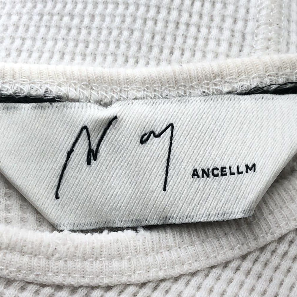 中古】ANCELLM DAMAGE WAFFLE TANKTOP サイズ：OS アンセルム