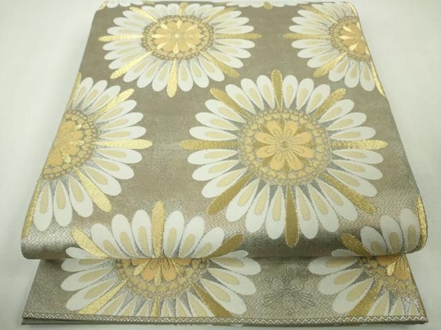 平和屋本店□最高級 人間国宝 北村武資 煌彩錦 六通柄袋帯 翔華紋 金糸  