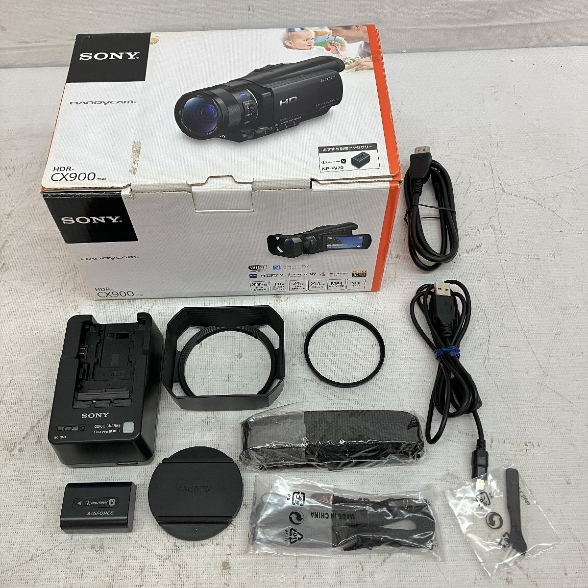 SONY HDSONY HDR-CX900 ハンディカム デジタルHD ビデオカメラ 2014年製 ソニー 中古 C9317350 - メルカリ