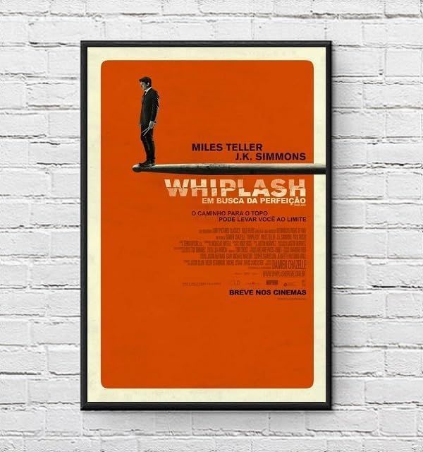ポスターフレーム　映画ポスター フレーム付-黒-】 映画ポスター セッション Whiplash A3サイズ