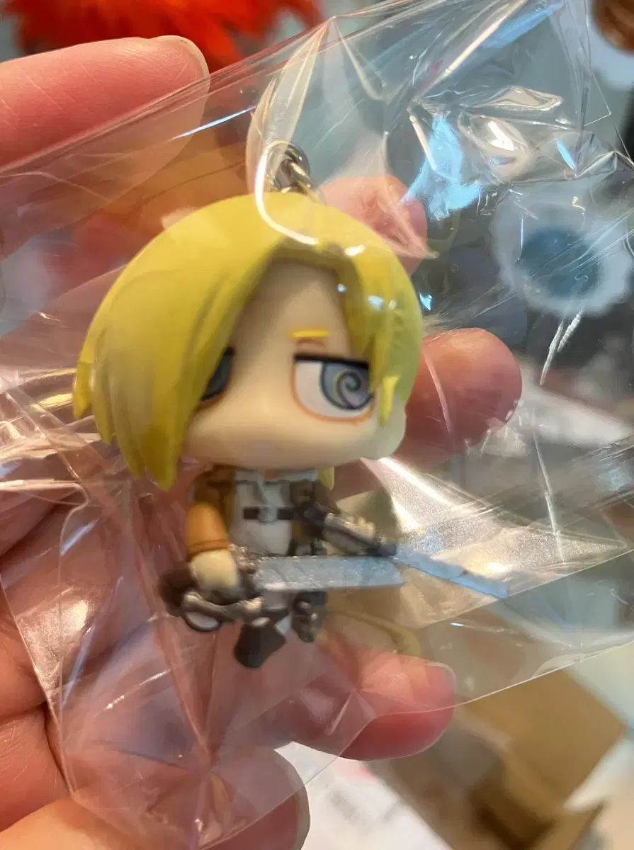 進撃の巨人 アニレオンハート カラコア キーリング キーホルダー