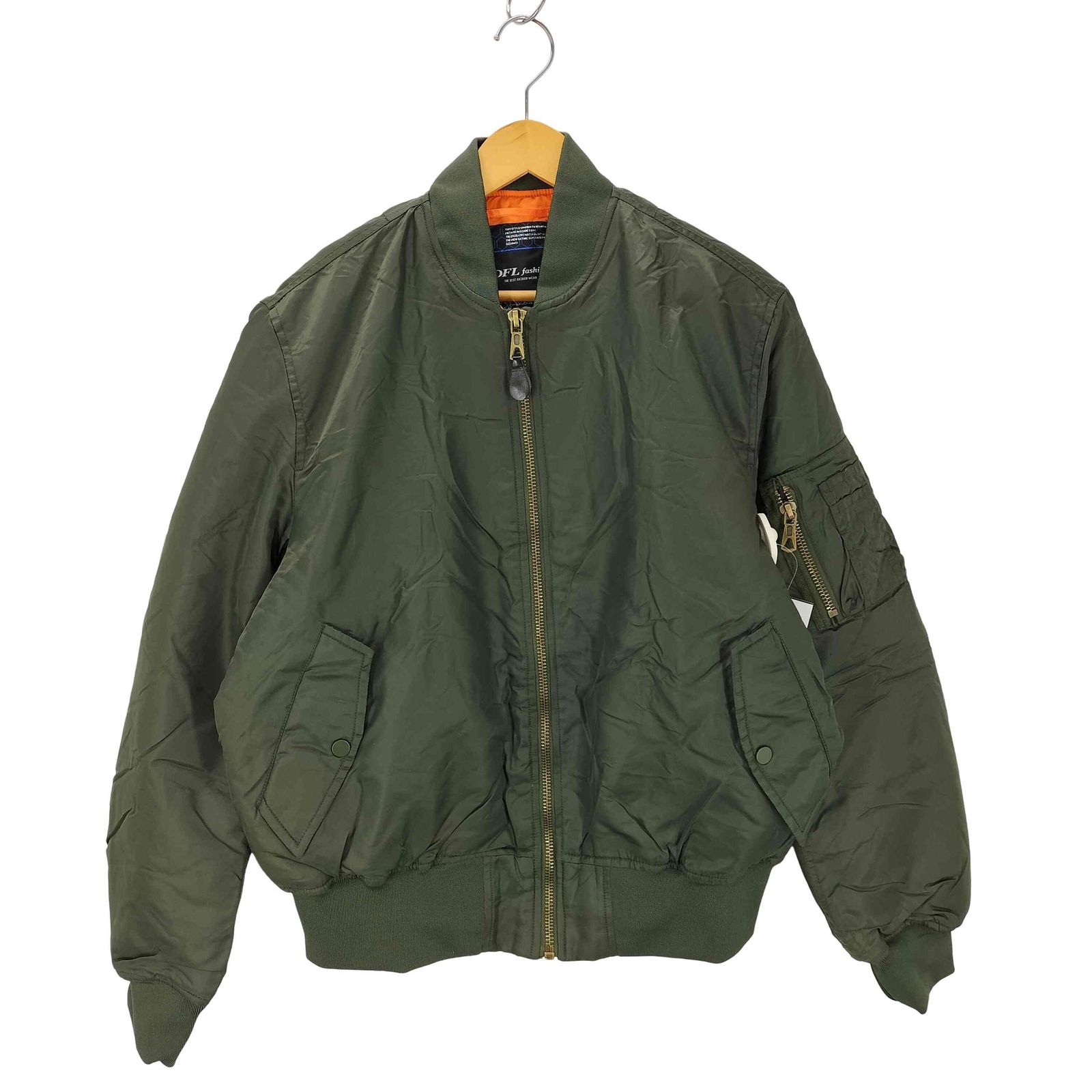 ユーズドフルギ USED古着 DFL MA-1 フライトジャケット メンズ L